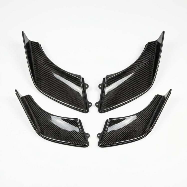 Aerodynamik-Canard-Satz aus Carbonfaser